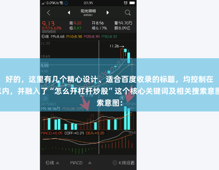 好的，这里有几个精心设计、适合百度收录的标题，均控制在以内，并融入了“怎么开杠杆炒股”这个核心关键词及相关搜索意图：