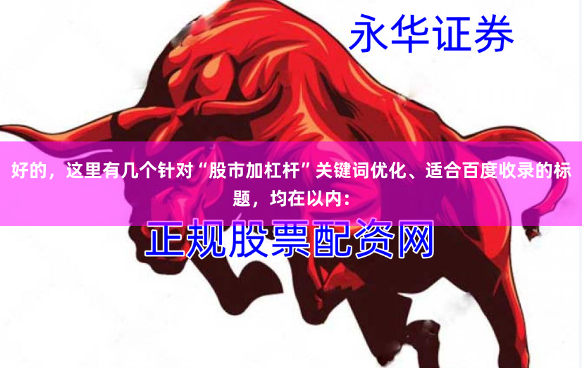 好的，这里有几个针对“股市加杠杆”关键词优化、适合百度收录的标题，均在以内：